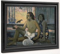 Eiaha Ohipa Or Tahitians In A Room By Eugene Henri Paul Gauguin Fine Art Print