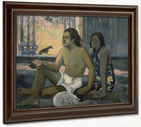 Eiaha Ohipa Or Tahitians In A Room By Eugene Henri Paul Gauguin Fine Art Print