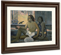 Eiaha Ohipa Or Tahitians In A Room By Eugene Henri Paul Gauguin Fine Art Print