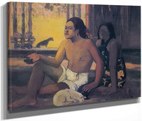 Eiaha Ohipa ( Tahitians In A Room) By Paul Gauguin Fine Art Print