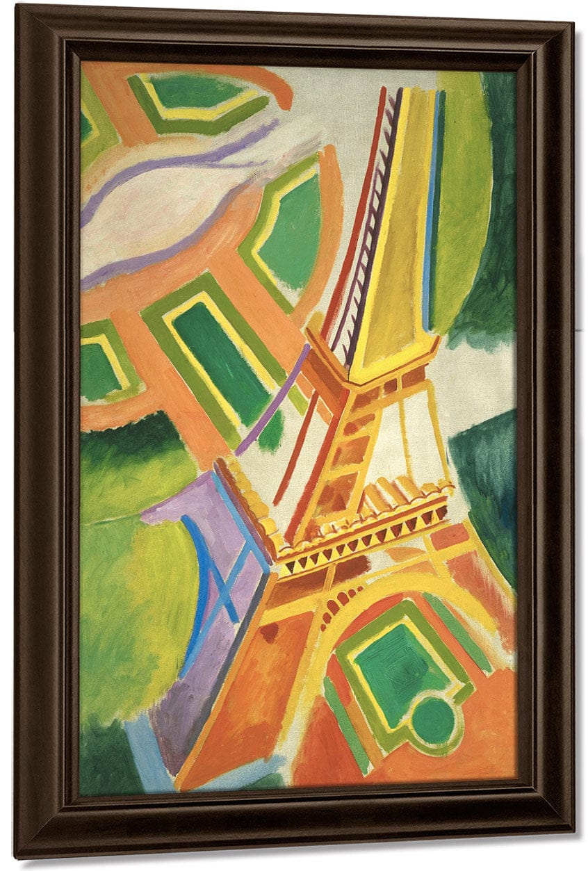 Eiffel Tower 1 By Robert Delaunay Fine Art Print