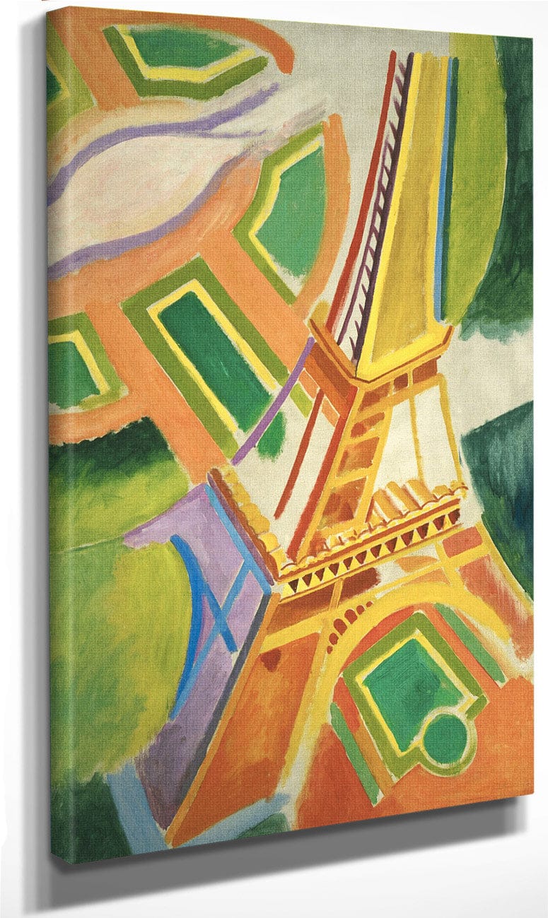 Eiffel Tower 1 By Robert Delaunay Fine Art Print