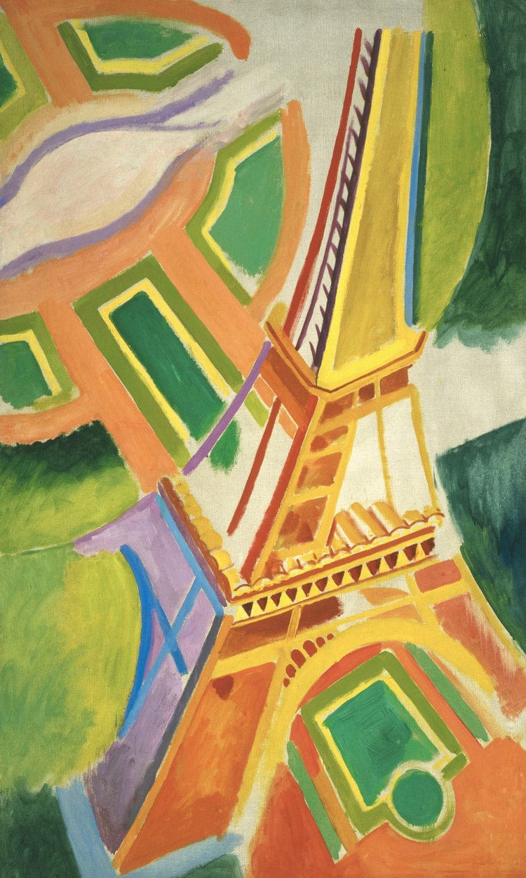 Eiffel Tower 1 By Robert Delaunay Fine Art Print