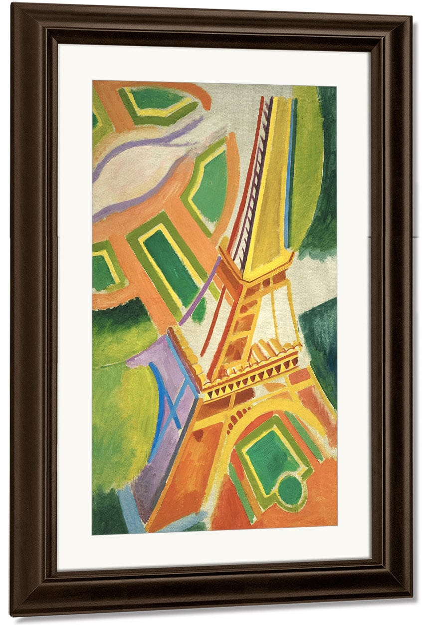 Eiffel Tower 1 By Robert Delaunay Fine Art Print