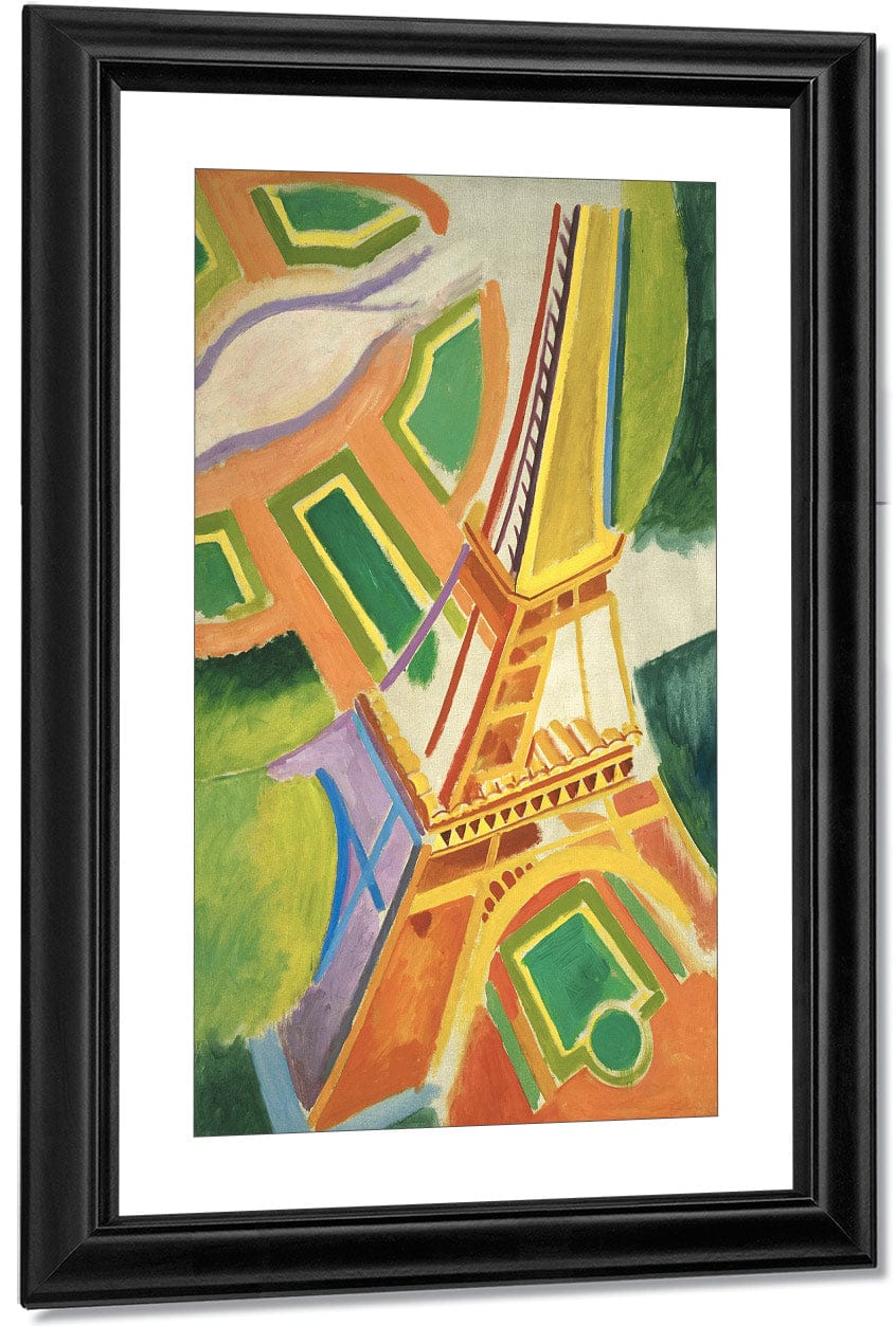 Eiffel Tower 1 By Robert Delaunay Fine Art Print