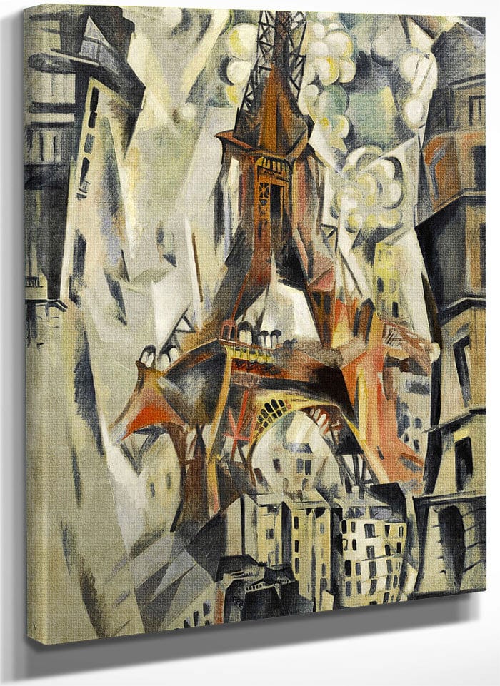 Eiffel Tower (Tour Eiffel) By Robert Delaunay Fine Art Print