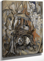 Eiffel Tower With Trees (Tour Eiffel Aux Arbres) By Robert Delaunay Fine Art Print
