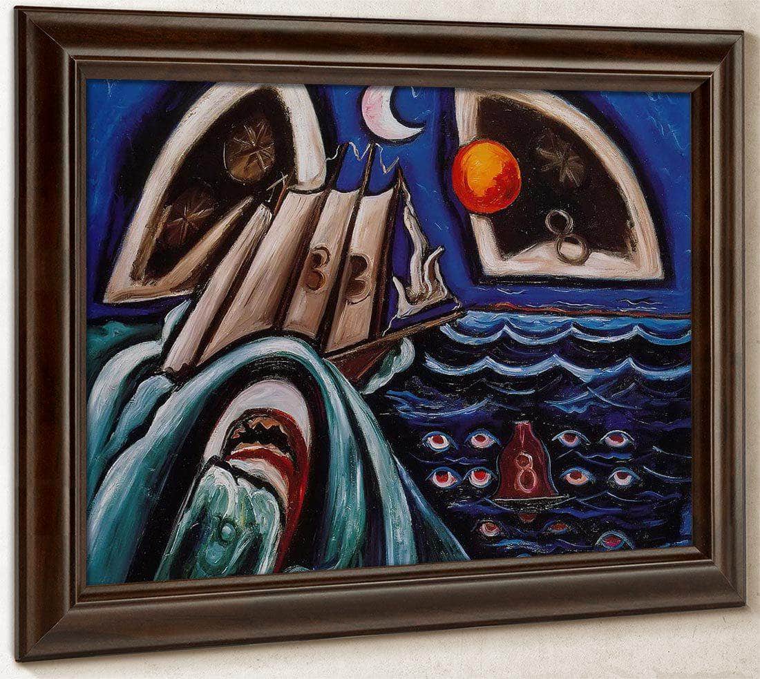 Eight Bells Folly Memorial For Hart Crane By Marsden Hartley Fine Art Print