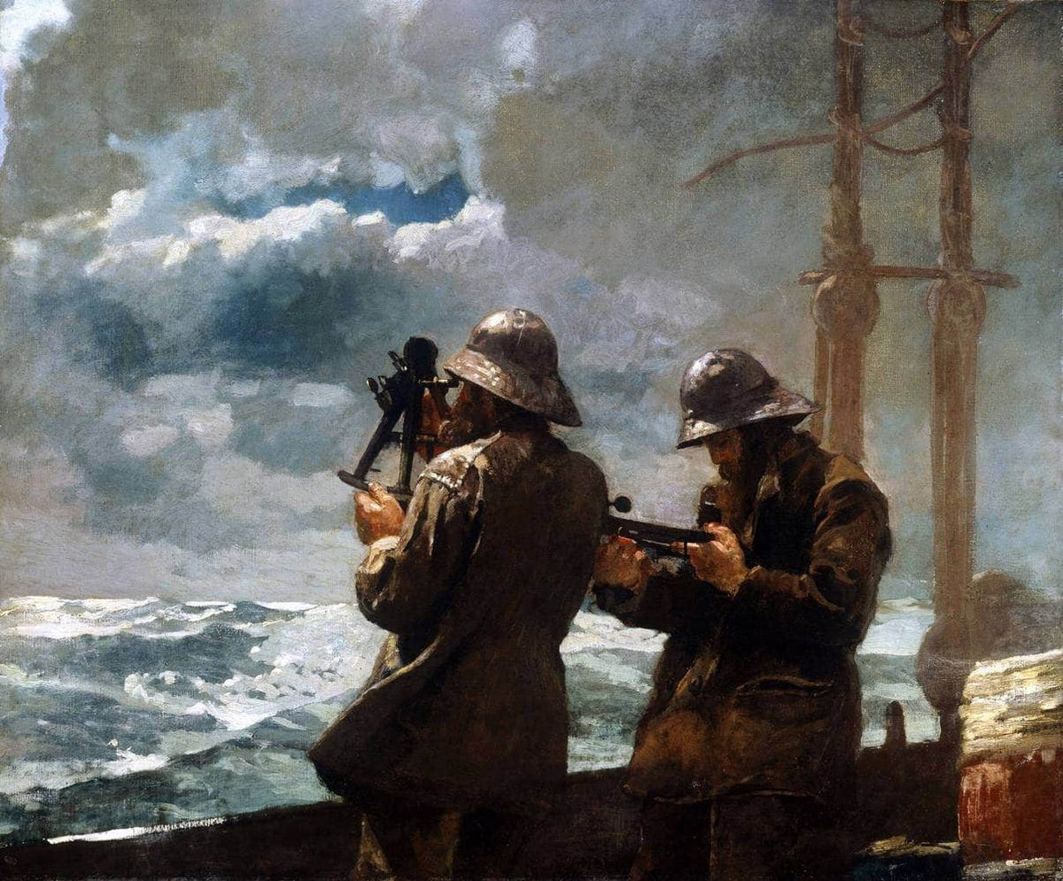 Eight Bells Painting Winslow Homer Canvas Art Fine Art Print