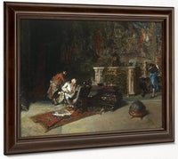El Col·Leccionista D'estampes By Mariano Jose Maria Bernardo Fortuny Y Carbo Fine Art Print