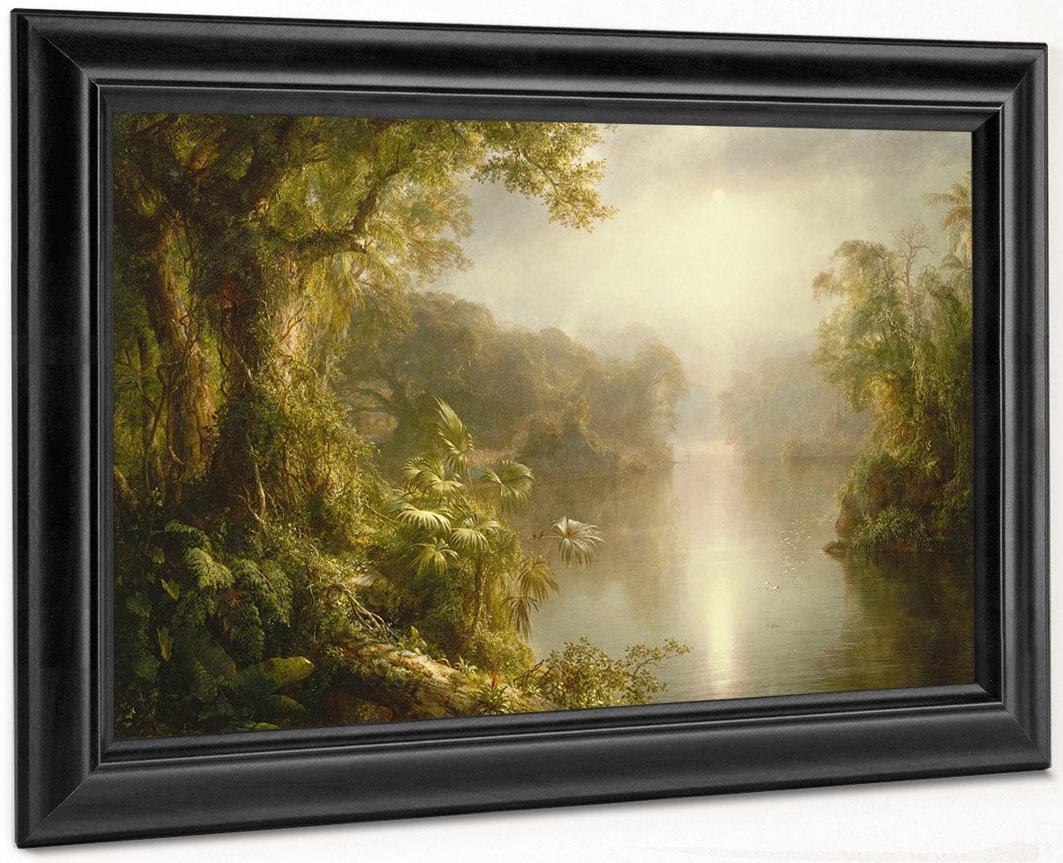 El Rio De Luz The River Of Light 1877 By Frederic Edwin Church Fine Art Print