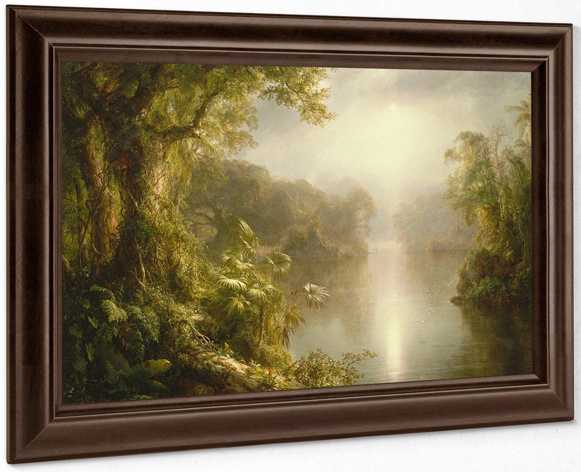 El Rio De Luz The River Of Light 1877 By Frederic Edwin Church Fine Art Print