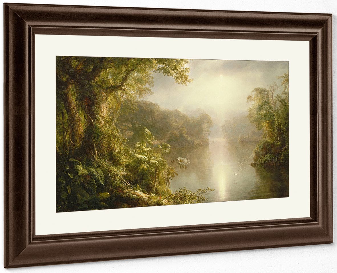 El Rio De Luz The River Of Light 1877 By Frederic Edwin Church Fine Art Print