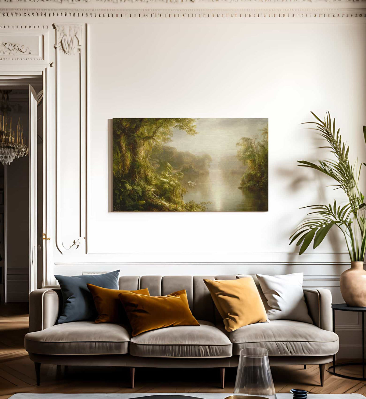 El Rio De Luz The River Of Light 1877 By Frederic Edwin Church Fine Art Print