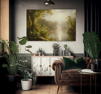 El Rio De Luz The River Of Light 1877 By Frederic Edwin Church Fine Art Print