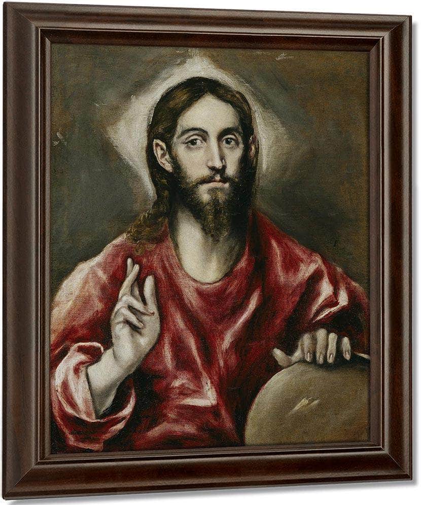 El Salvador 1610 By El Greco Fine Art Print