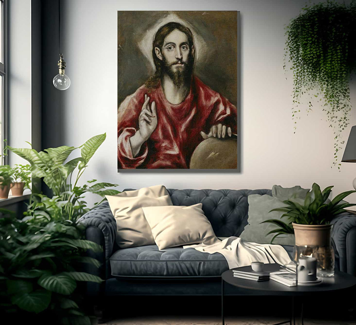 El Salvador 1610 By El Greco Fine Art Print