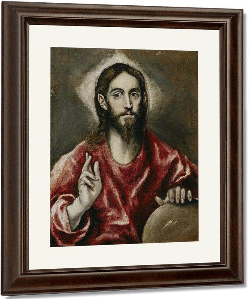 El Salvador 1610 By El Greco Fine Art Print
