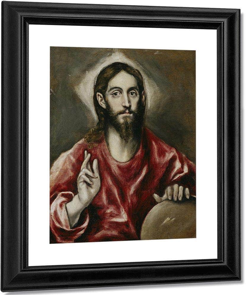 El Salvador 1610 By El Greco Fine Art Print