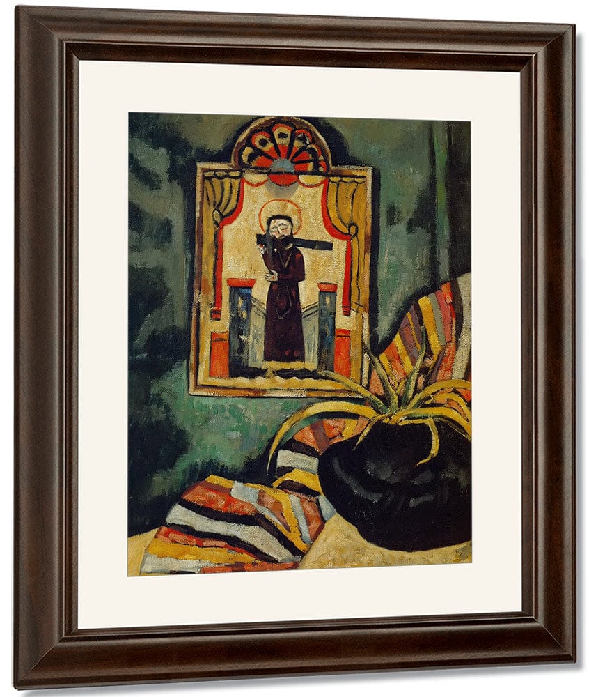 El Santo By Marsden Hartley Fine Art Print