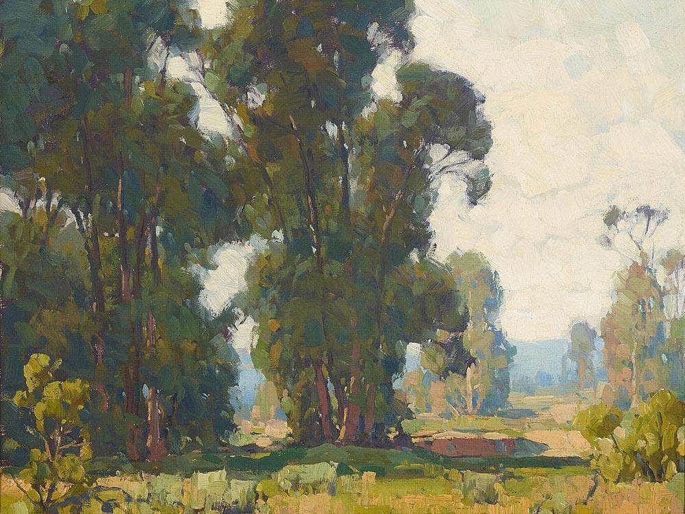 El Toro Eucalyptus By Edgar Payne Fine Art Print