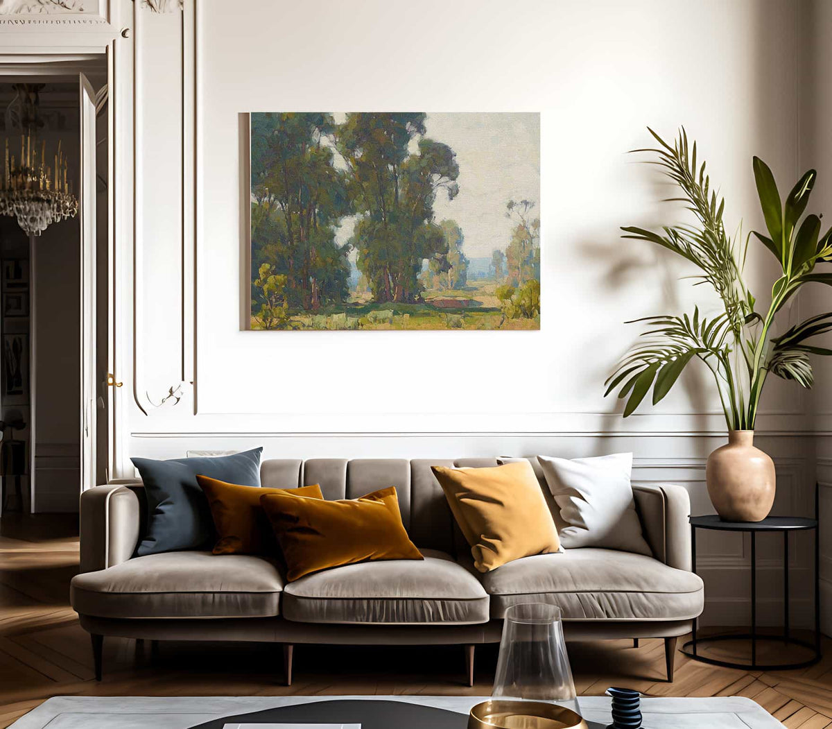 El Toro Eucalyptus By Edgar Payne Fine Art Print