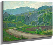 El Toro Road At Laguna Beach By William Wendt Fine Art Print