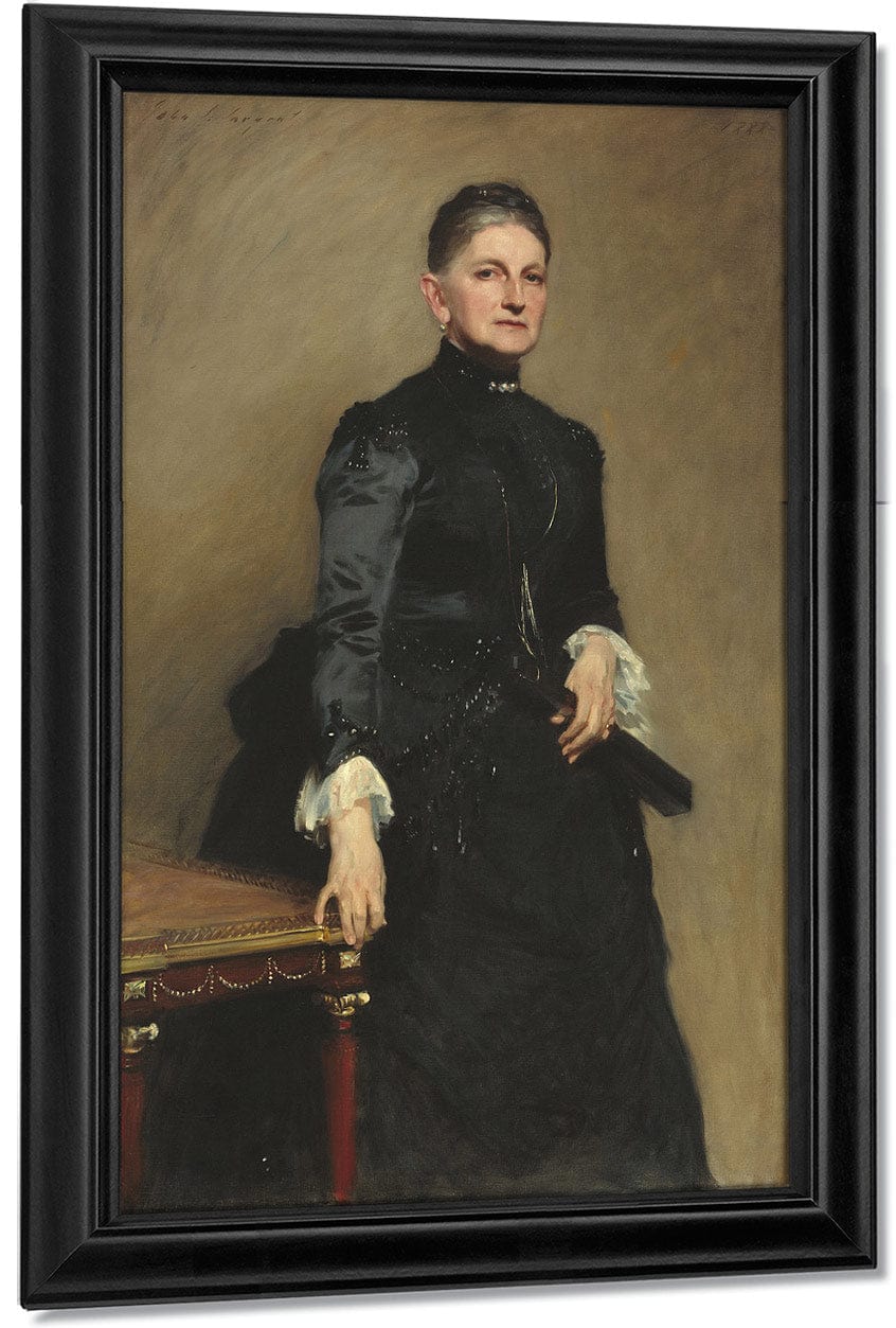 Eleanora O'donnell Iselin (Mrs. Adrian Iselin) By John Singer Sargent Fine Art Print