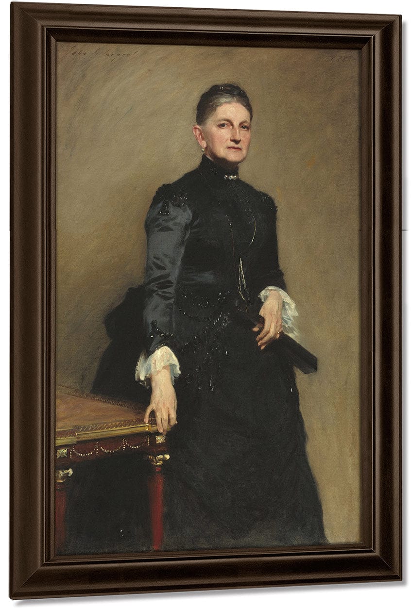 Eleanora O'donnell Iselin (Mrs. Adrian Iselin) By John Singer Sargent Fine Art Print