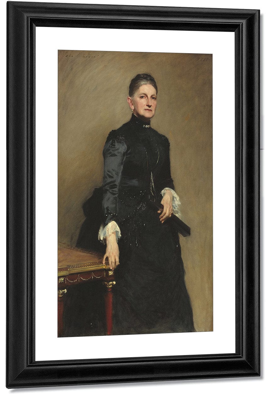 Eleanora O'donnell Iselin (Mrs. Adrian Iselin) By John Singer Sargent Fine Art Print