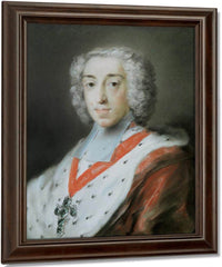 Elector Clemens Augustus Of Cologne 1727 By Rosalba Carriera Fine Art Print