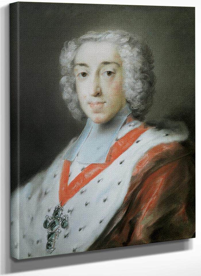 Elector Clemens Augustus Of Cologne 1727 By Rosalba Carriera Fine Art Print