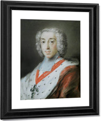 Elector Clemens Augustus Of Cologne 1727 By Rosalba Carriera Fine Art Print