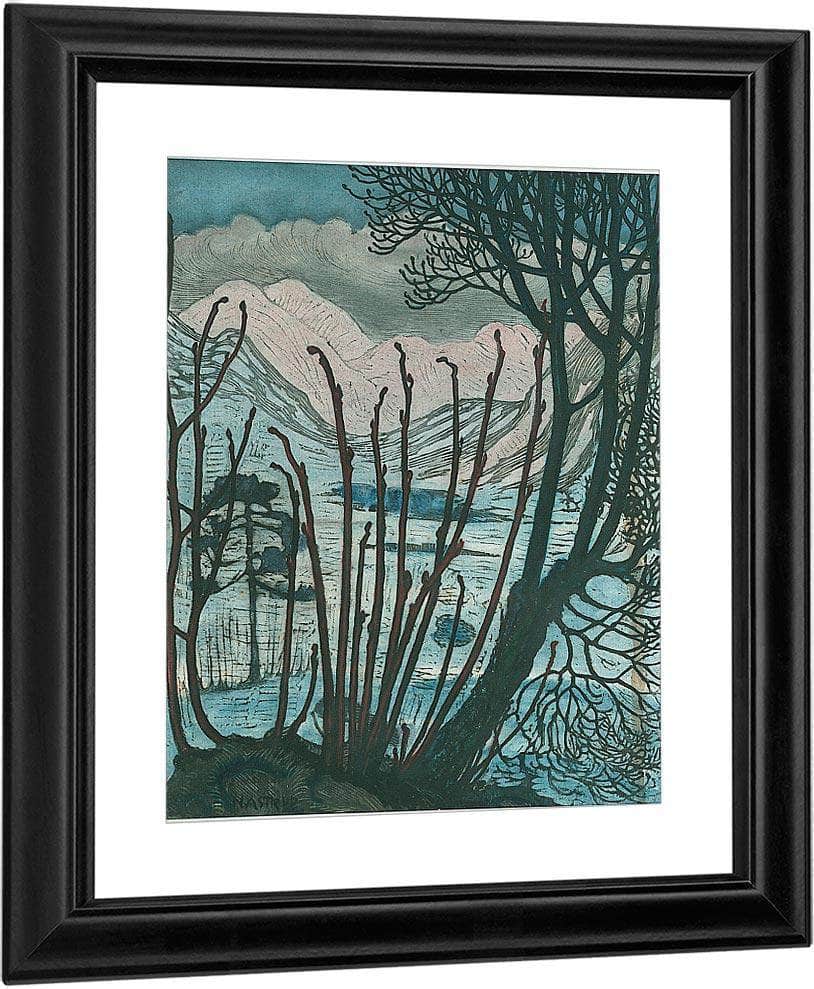 Elements From Spring And Desire By Nicolai Astrup Fine Art Print