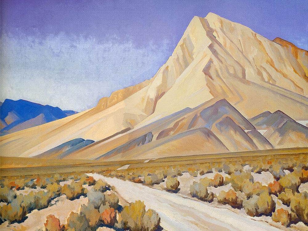 Elements Of Nevada By Maynard Dixon Fine Art Print