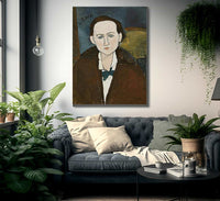 Elena Pavlowski By Amedeo Modigliani Fine Art Print