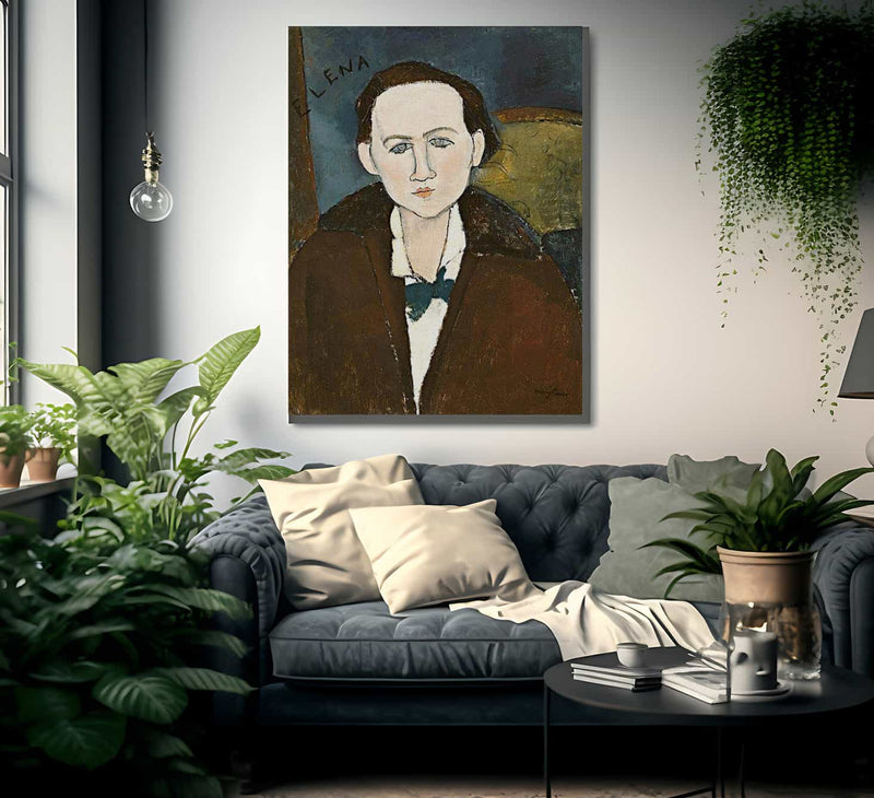 Elena Pavlowski By Amedeo Modigliani Fine Art Print
