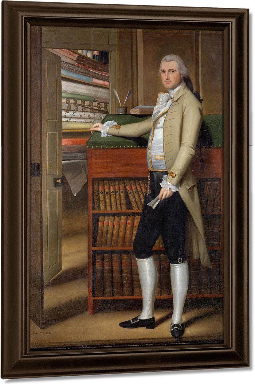 Elijah Boardman By Ralph Earl Fine Art Print