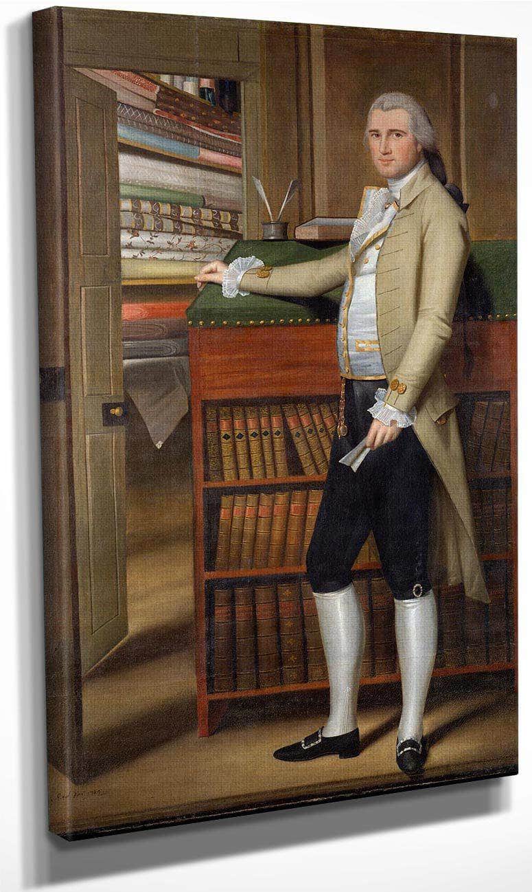 Elijah Boardman By Ralph Earl Fine Art Print