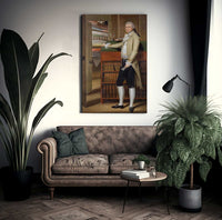 Elijah Boardman By Ralph Earl Fine Art Print
