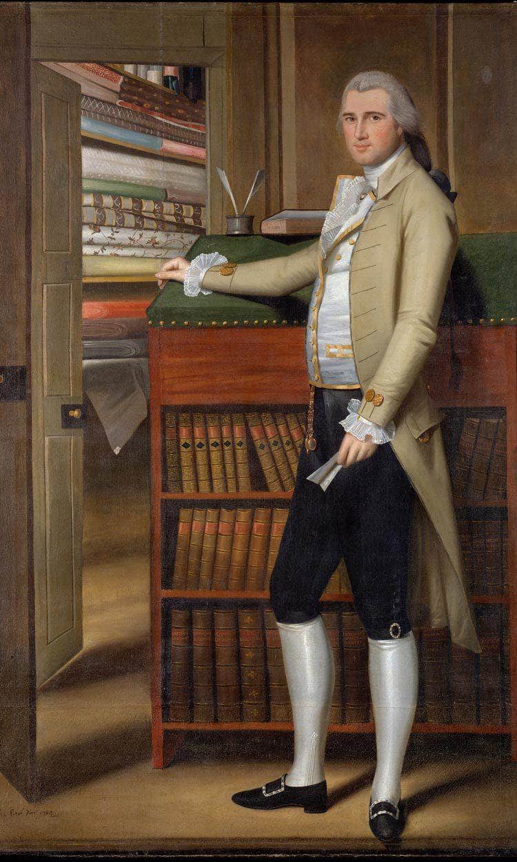 Elijah Boardman By Ralph Earl Fine Art Print