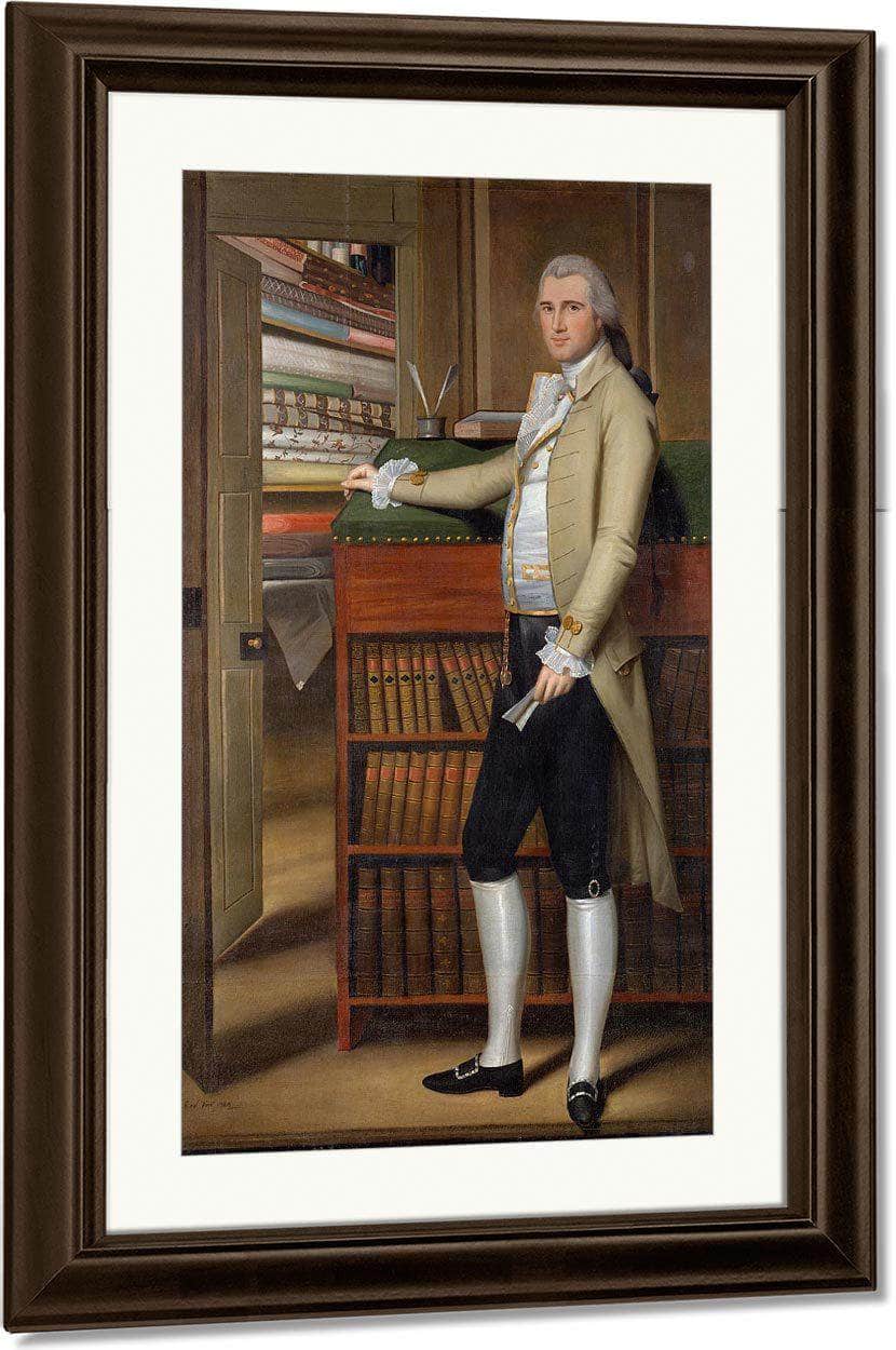 Elijah Boardman By Ralph Earl Fine Art Print