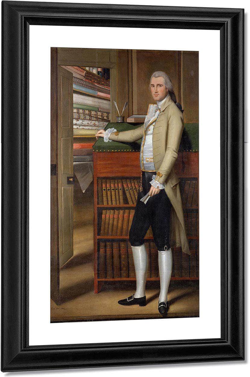 Elijah Boardman By Ralph Earl Fine Art Print