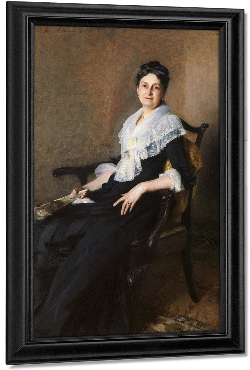 Elizabeth Allen Marquand By John Singer Sargent Fine Art Print