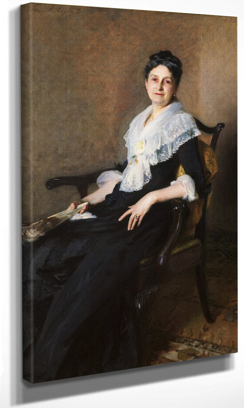 Elizabeth Allen Marquand By John Singer Sargent Fine Art Print