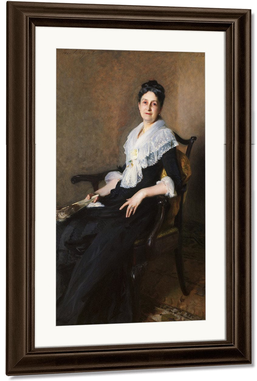 Elizabeth Allen Marquand By John Singer Sargent Fine Art Print