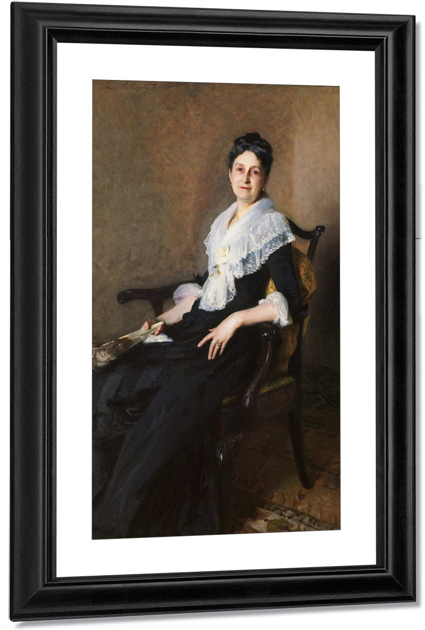 Elizabeth Allen Marquand By John Singer Sargent Fine Art Print