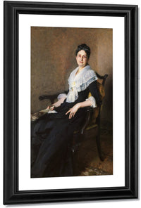 Elizabeth Allen Marquand By John Singer Sargent Fine Art Print