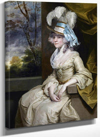 Elizabeth Lady Taylor By Joshua Reynolds Fine Art Print