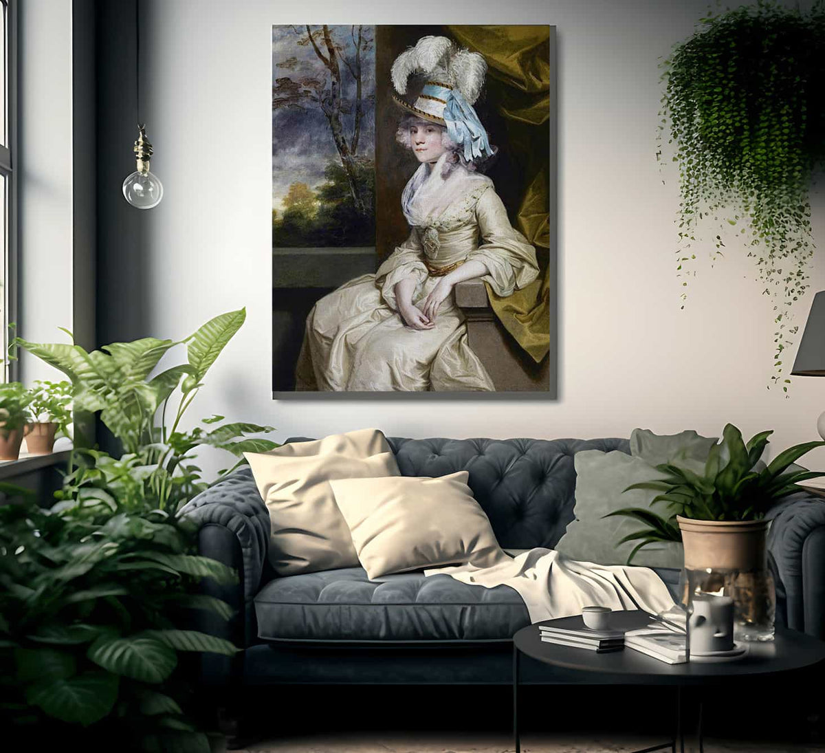 Elizabeth Lady Taylor By Joshua Reynolds Fine Art Print